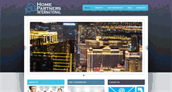 Desktop Screenshot of homepartnersinternational.com